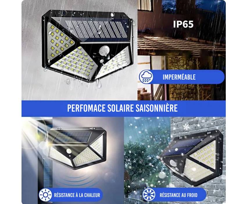 Applique murale solaire SolaireGlow