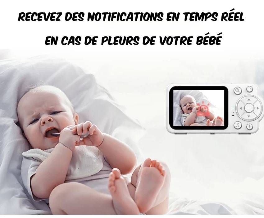Babyphone avec berceuses intégrées pour apaiser bébé
