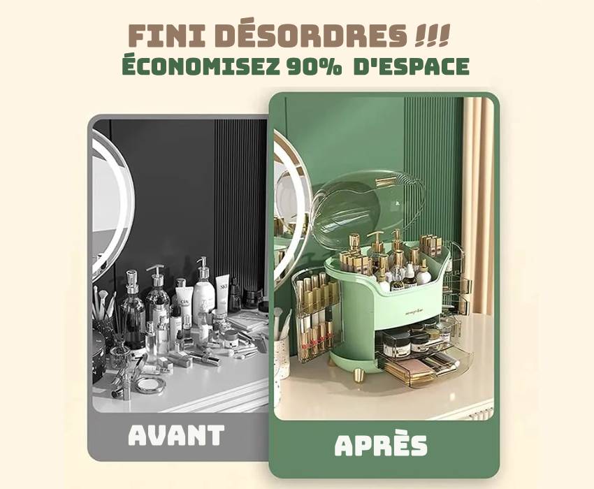 Boîte de rangement maquillage BeautyBox