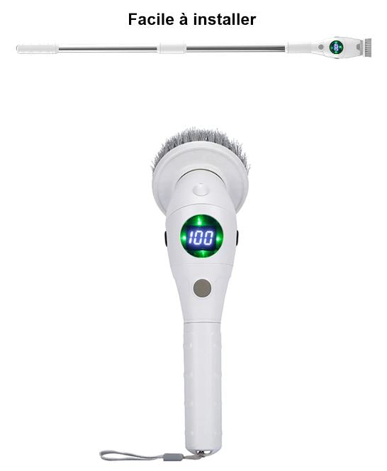 Brosse de nettoyage électrique PowerScrub Pro