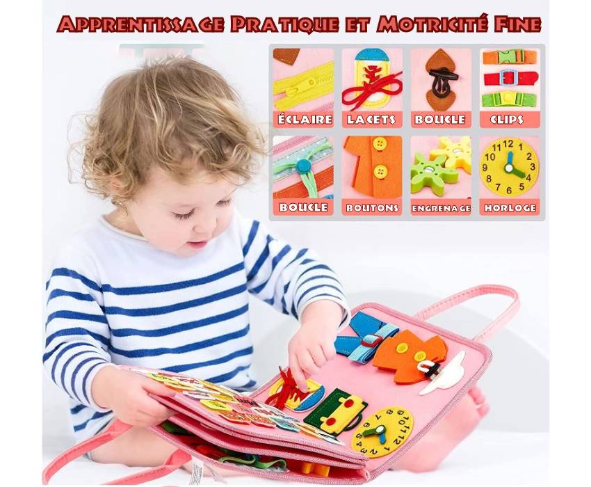 Sac Busy board SensorySac Montessori
