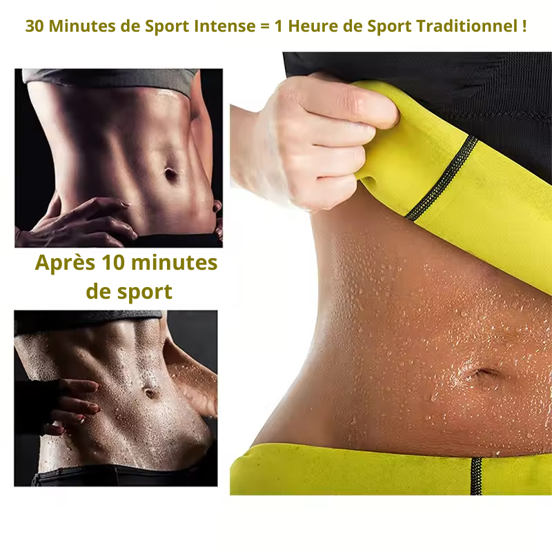 Costume de sport triple couche brûle cellulite CelluliteBurn
