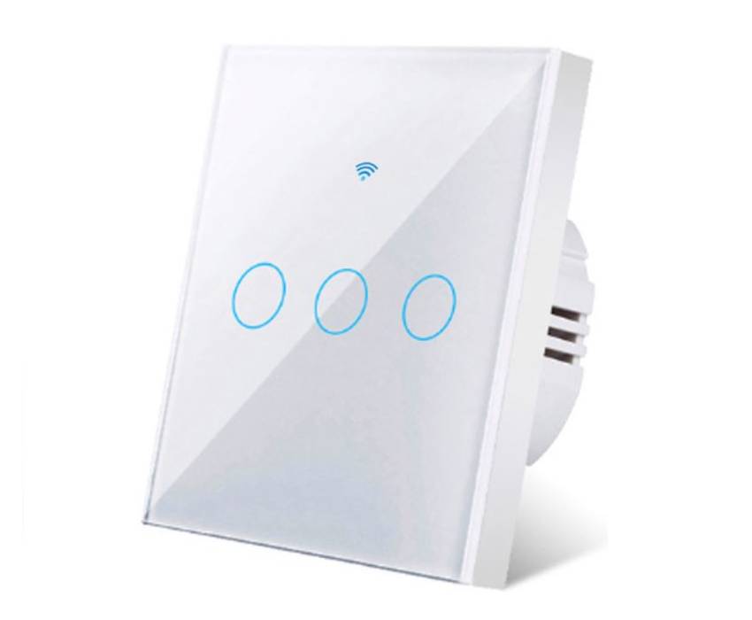 interrupteur connectée Wi-Fi 3 buttons