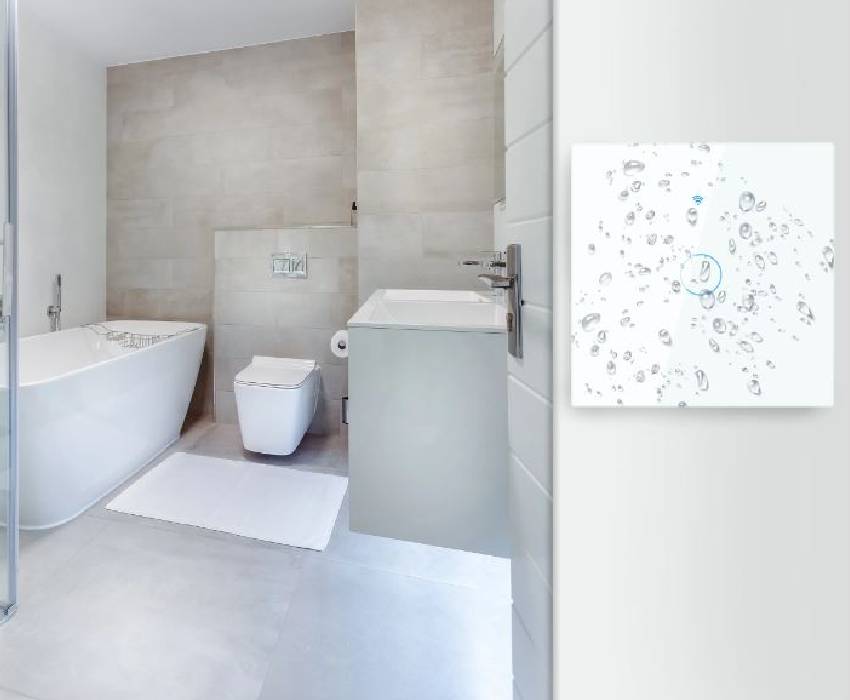 Maison intelligente : interrupteur tactile wifi