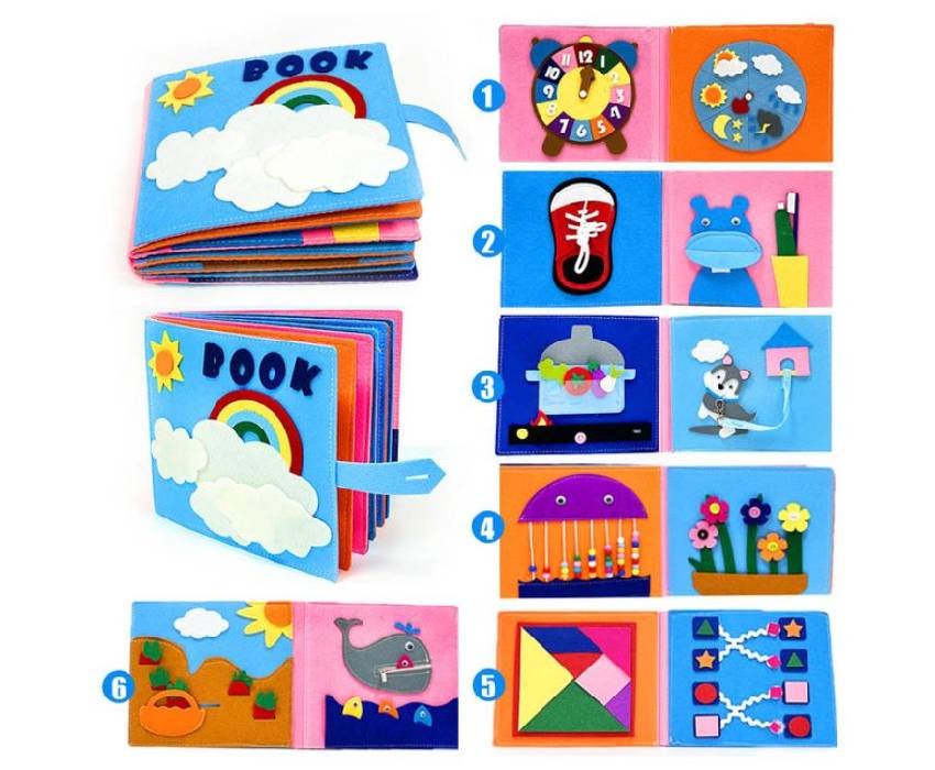 Livre sensoriel SensoryBook