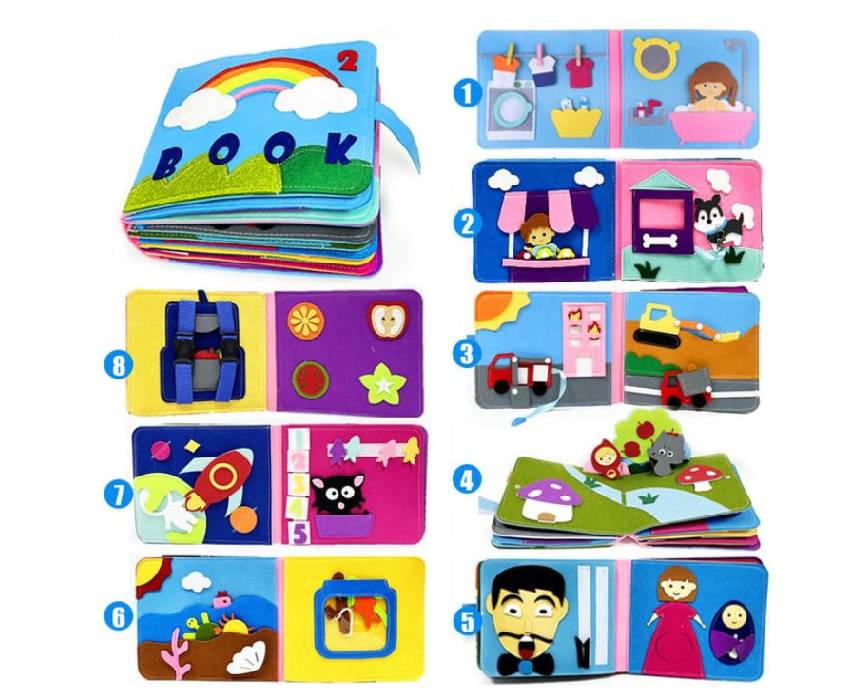 Livre sensoriel SensoryBook