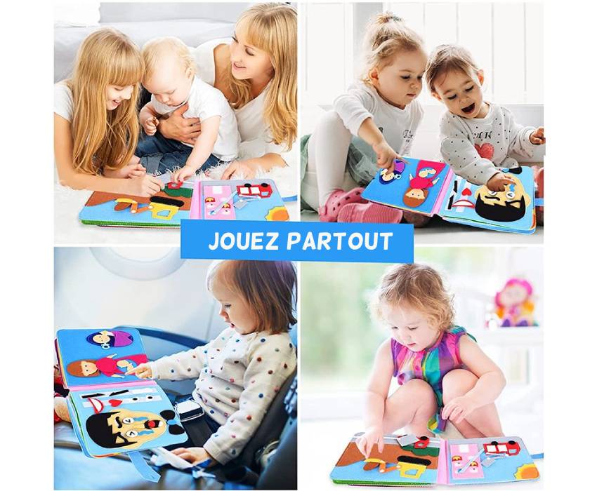 Livre sensoriel SensoryBook