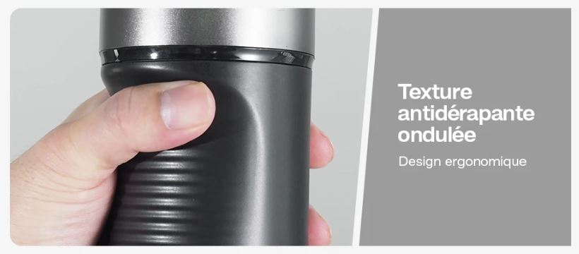 Design moderne et ergonomique de la Machine à Café Portable 3 en 1 en acier inoxydable