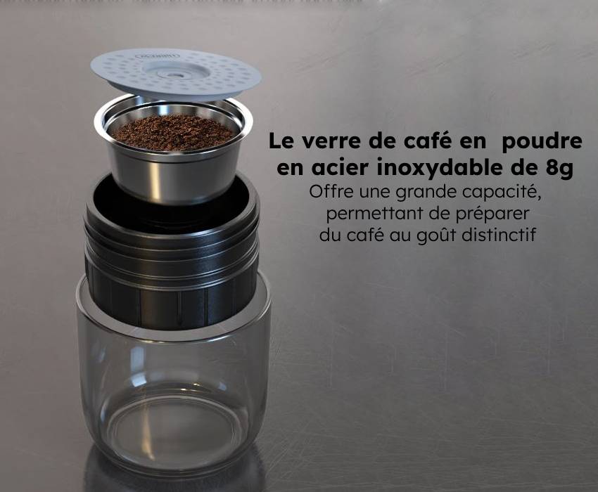 Machine à Café Portable pour Camping et Voiture