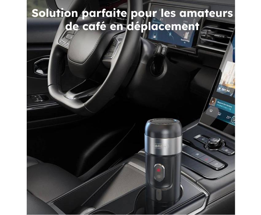 Machine à Café Portable 3 en 1 compacte et légère, idéale pour voyage, camping et bureau