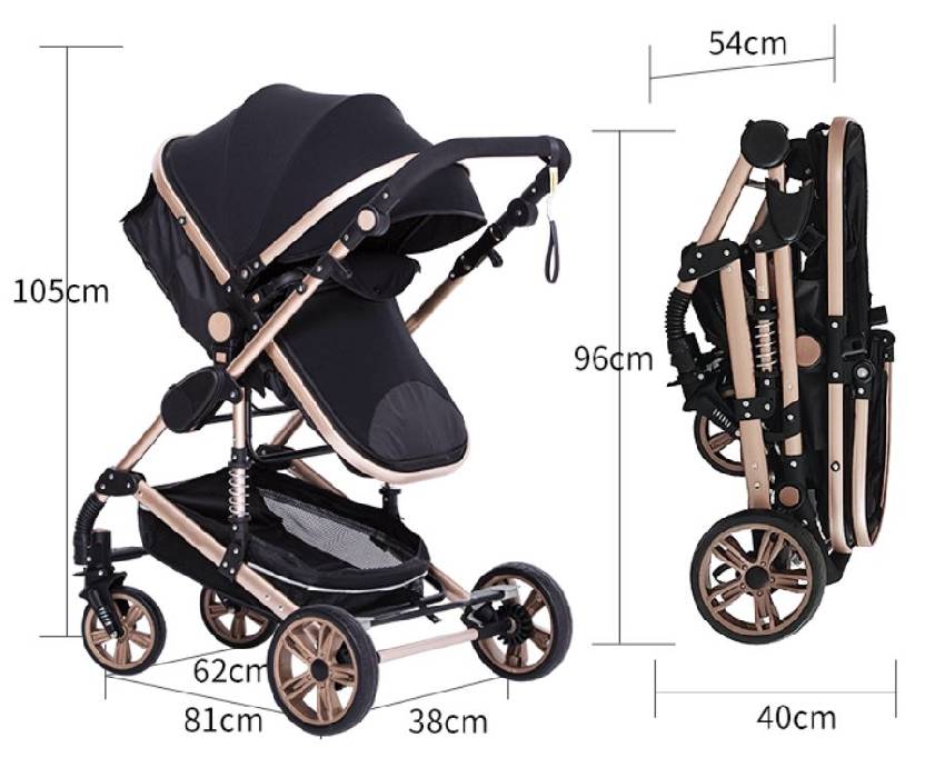 Poussette pour Bébé 3 en 1 3XComfort