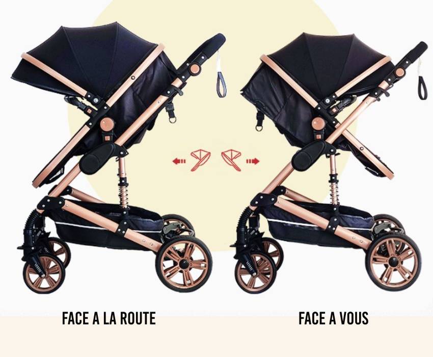 Poussette pour Bébé 3 en 1 3XComfort