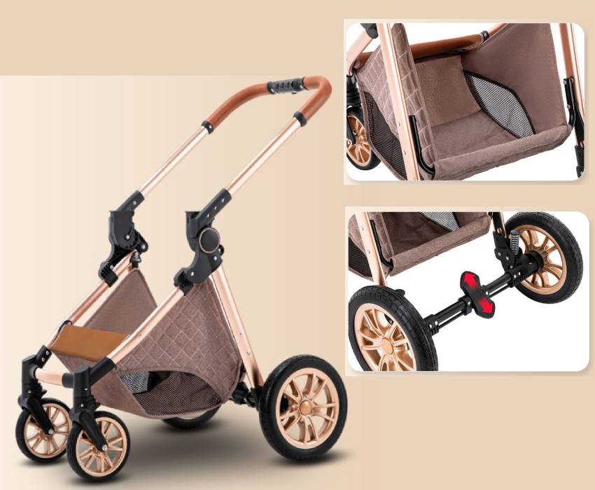 Poussette design 3 en 1 WonderWalk