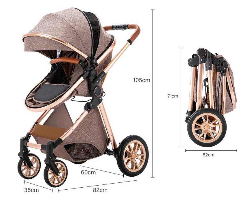 Poussette design 3 en 1 WonderWalk