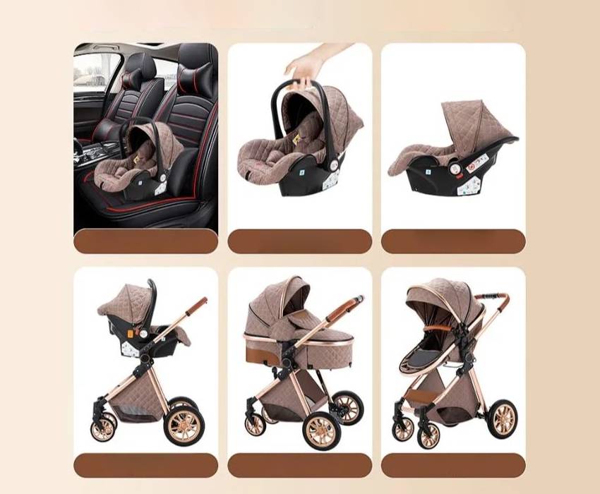 Poussette design 3 en 1 WonderWalk