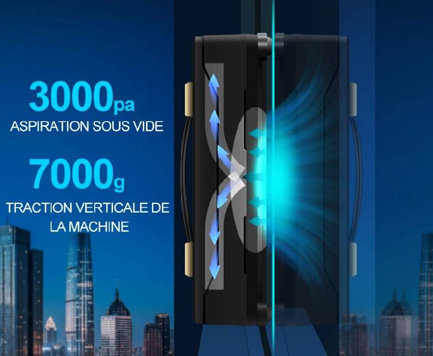 Appareil de nettoyage automatique pour vitres et surfaces lisses