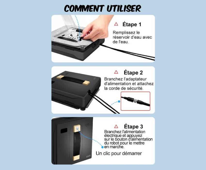 Nettoyage automatisé des vitres