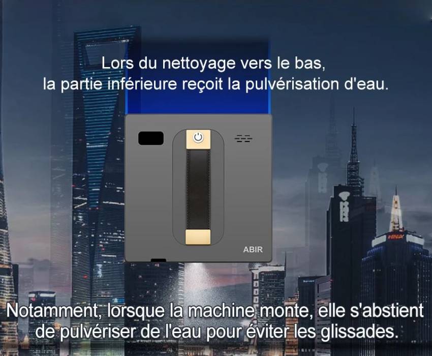 Solution de nettoyage automatique des vitres pour maison et bureaux