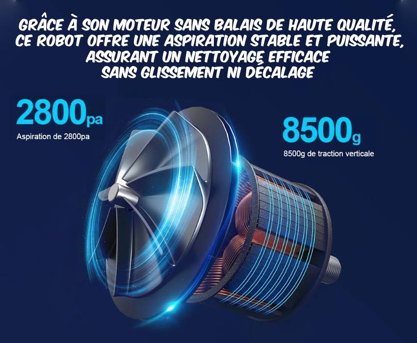 Robot nettoyeur de vitres Liectroux