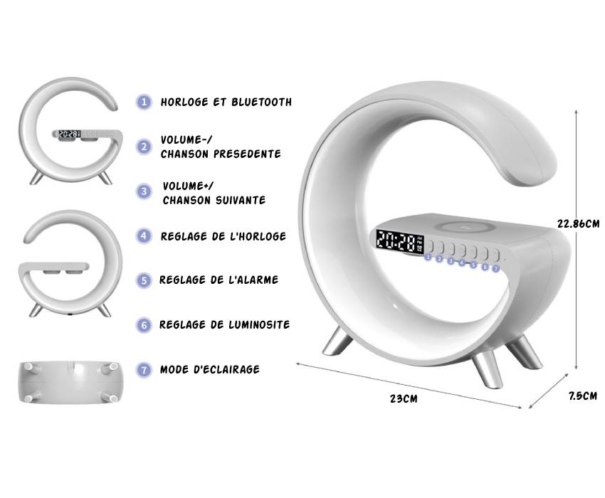 Veilleuse lampe G-Luminous