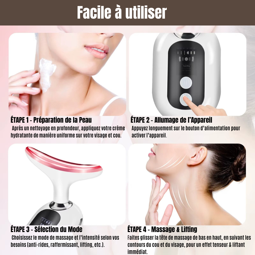 Masseur anti-rides électrique