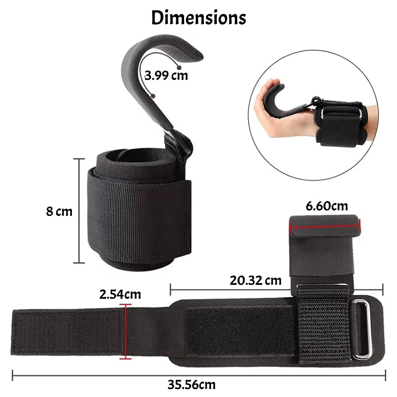 Crochets pour Tractions GripMax Pro
