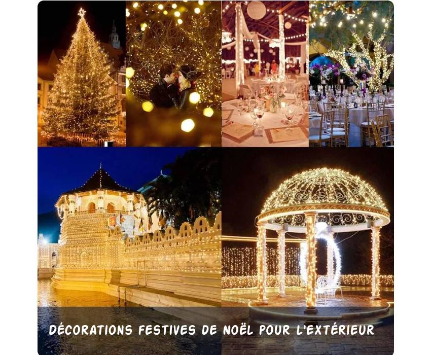 Guirlande Noël solaire SolarFestiveLights