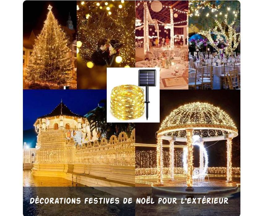 Guirlande Noël solaire SolarFestiveLights