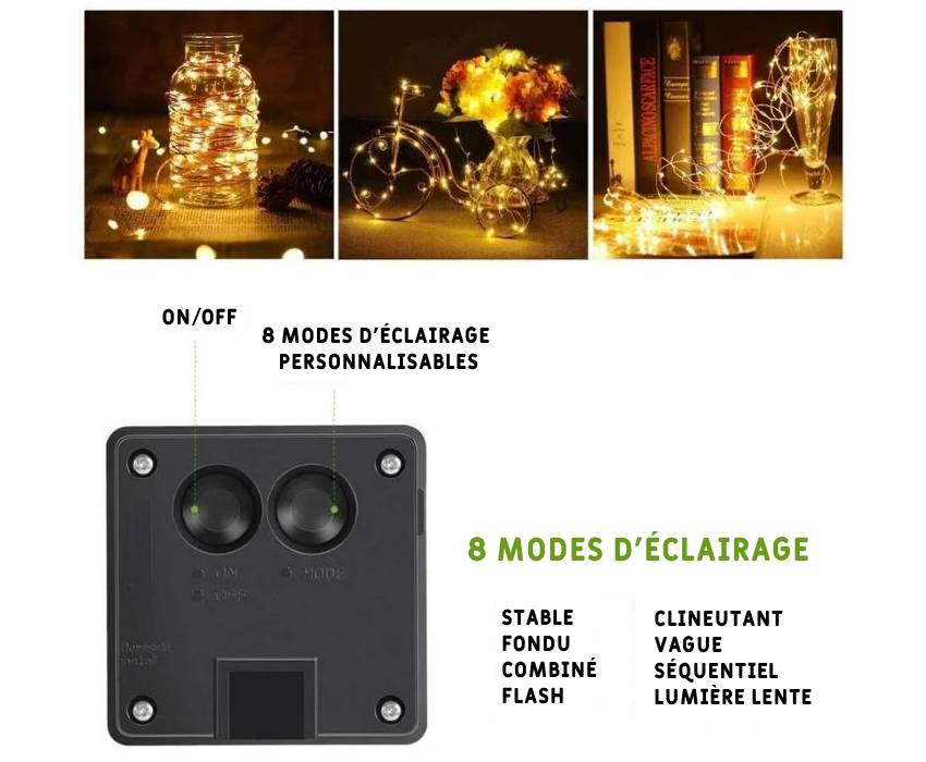 Guirlande Noël solaire SolarFestiveLights