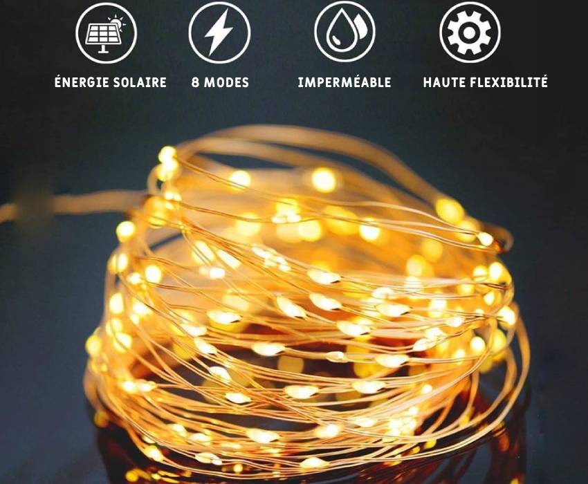 Guirlande Noël solaire SolarFestiveLights