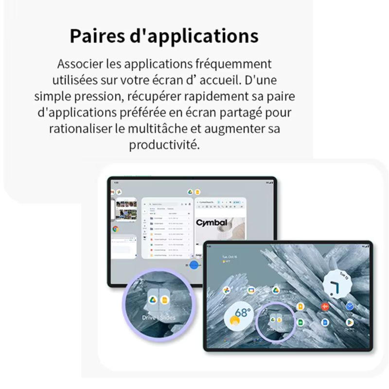 tablette Android 15 Teclast P30T boîtier métal fin – design moderne et durable au meilleur prix