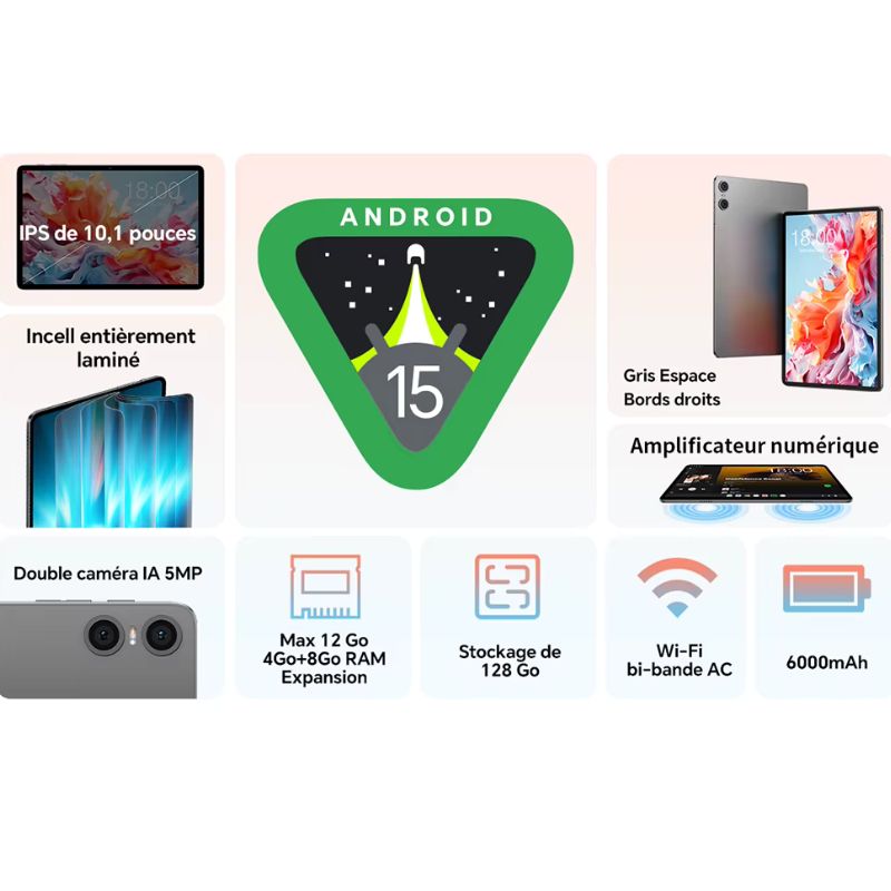 meilleure tablette Android 15 Teclast P30T – rapport qualité-prix imbattable, choix malin 2025