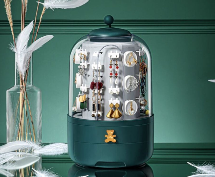 Boîte à bijoux rotative 360 JewelOrganizer