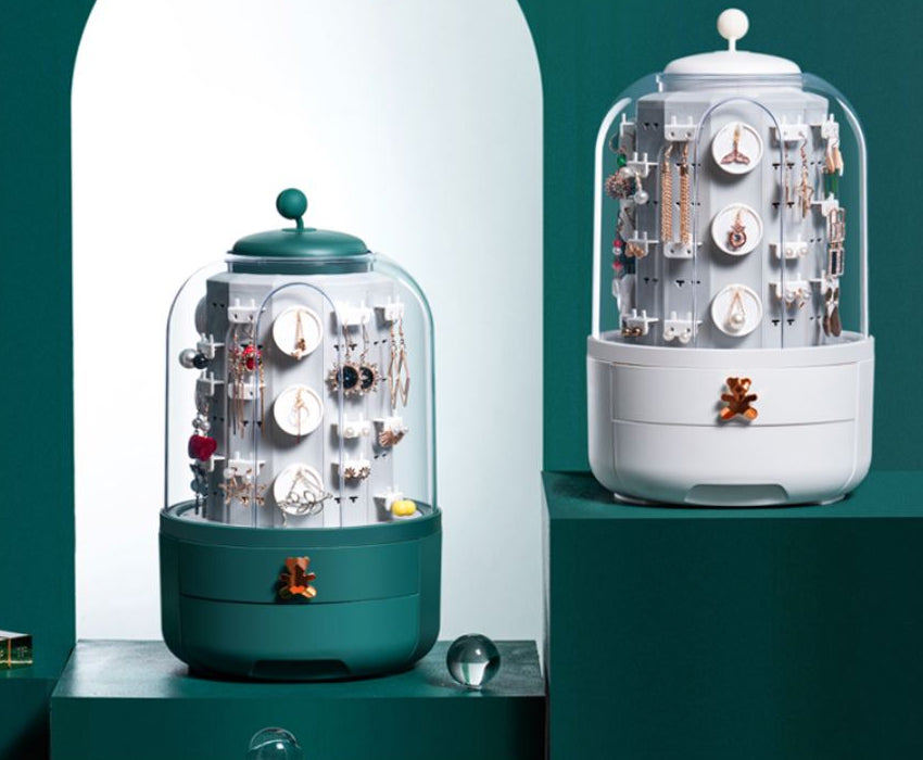 Boîte à bijoux rotative 360 JewelOrganizer