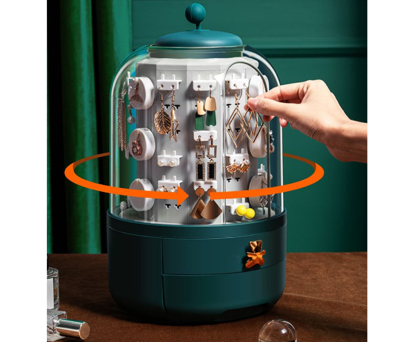 Boîte à bijoux rotative 360 JewelOrganizer