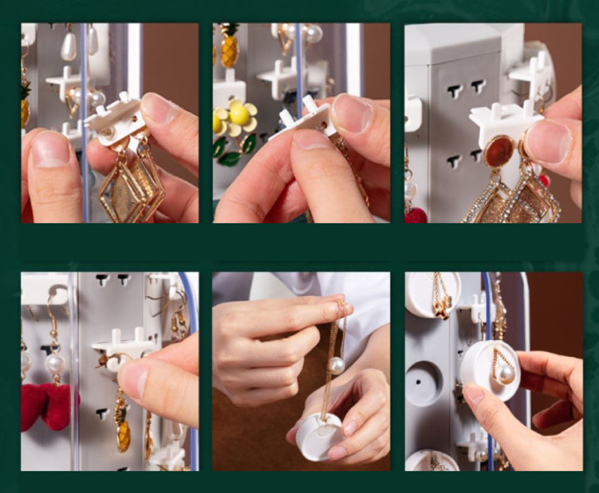 Boîte à bijoux rotative 360 JewelOrganizer
