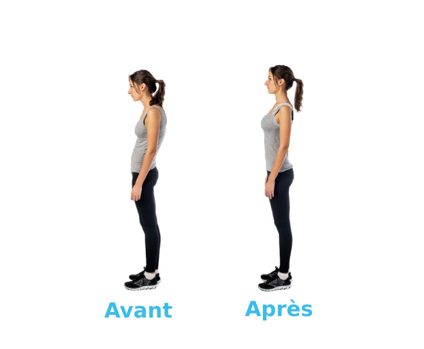 Correcteur de posture intelligent avec écran SmartBack