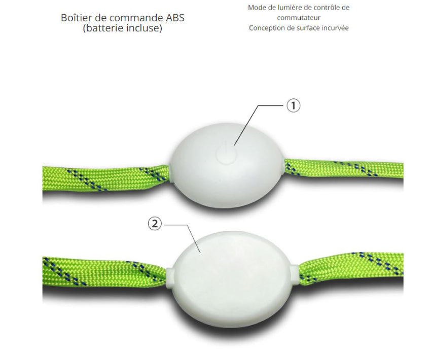 Lacets lumineux LED