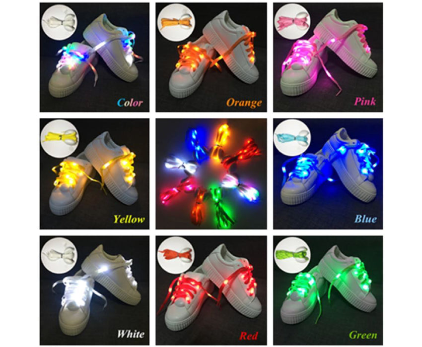 Lacets lumineux LED