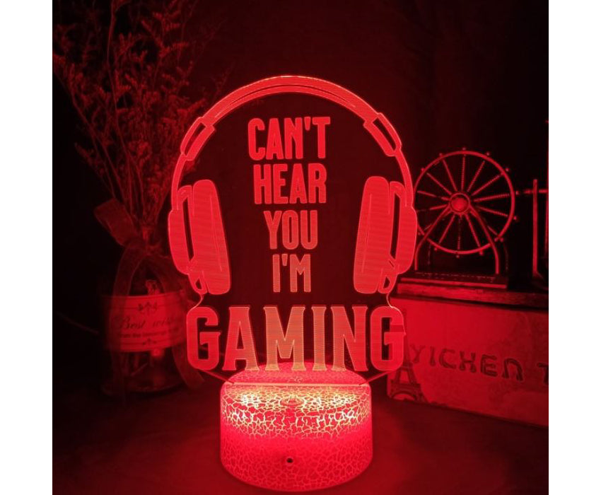 Lampe 3D Gaming