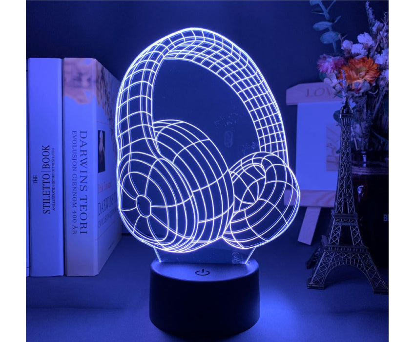Lampe 3D Ecouteur