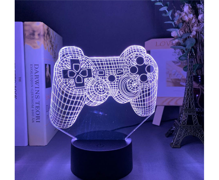 Lampe 3D Manette de jeux