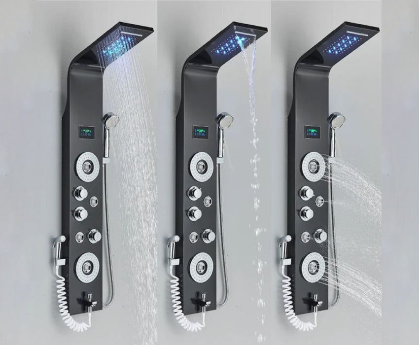 Panneau de douche hydromassant HydroLux
