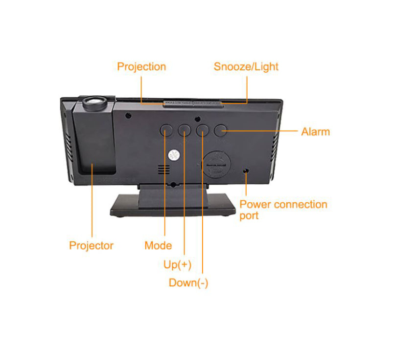 Réveil digital à projection ProTime