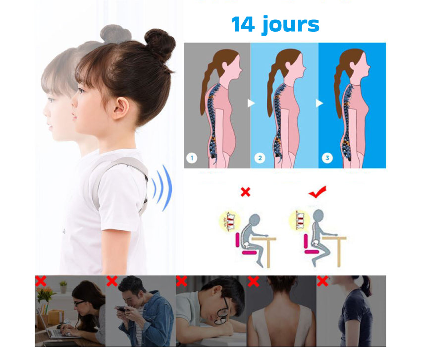 Correcteur de posture intelligent PostureGenius
