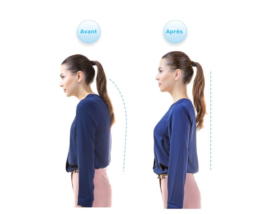 Correcteur de posture intelligent sans bretelle UprightPlus