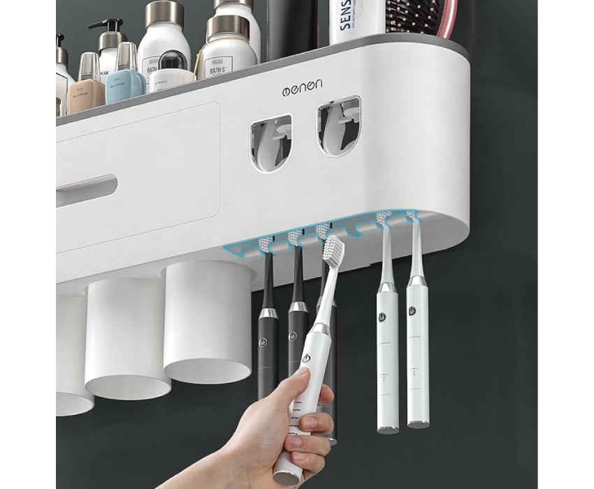 Support de brosse à dents +rangements ToothWavePro