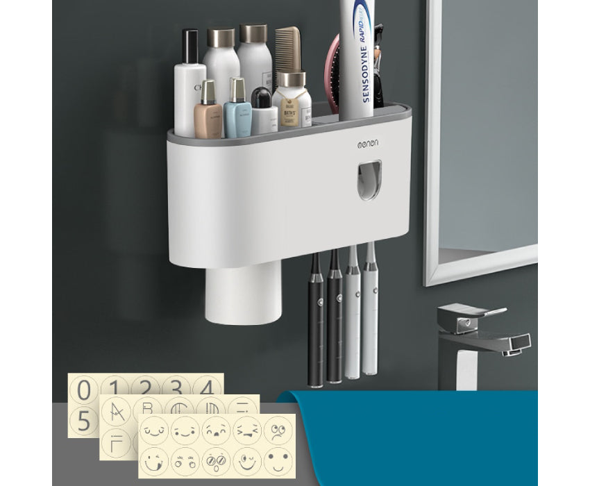 Support de brosse à dents +rangements ToothWavePro