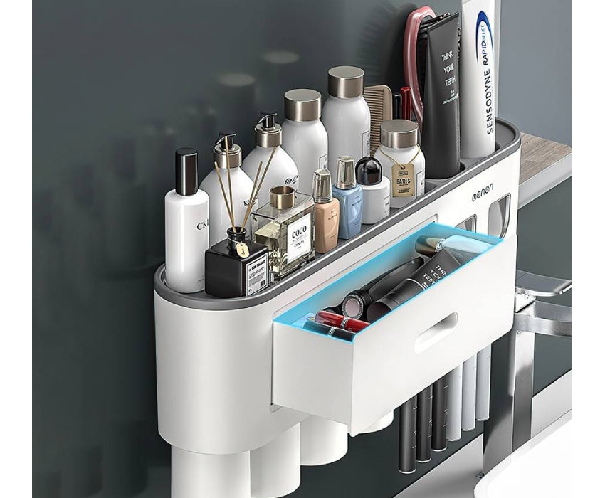 Support de brosse à dents +rangements ToothWavePro