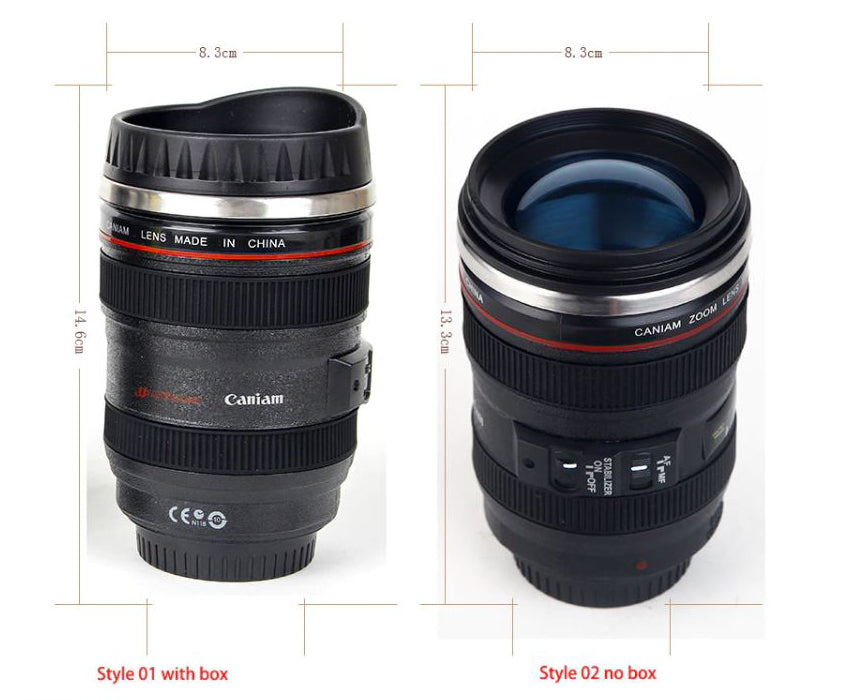 Tasse objectif d'appareil photo